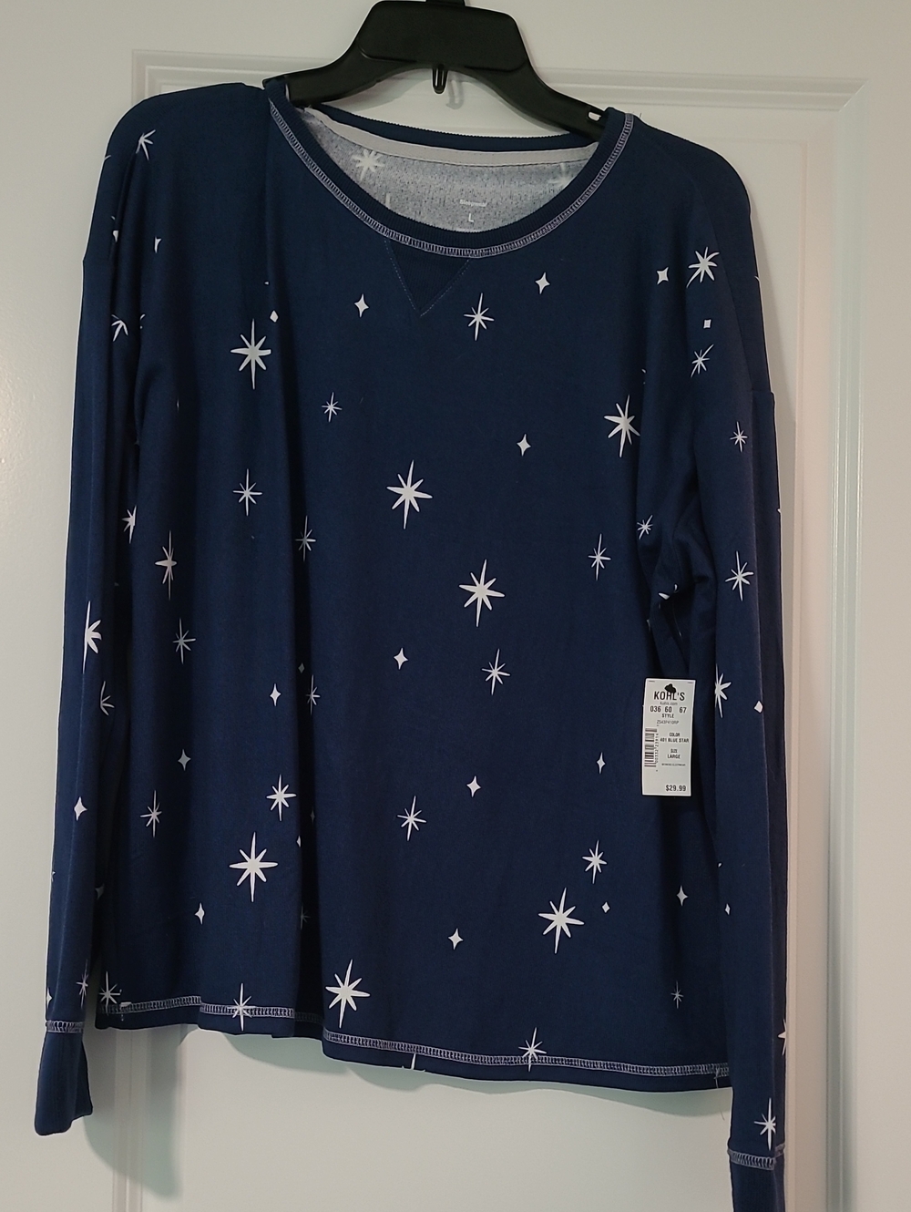 Williams Sonoma Navy Star Print Pajama Set - Kohl's